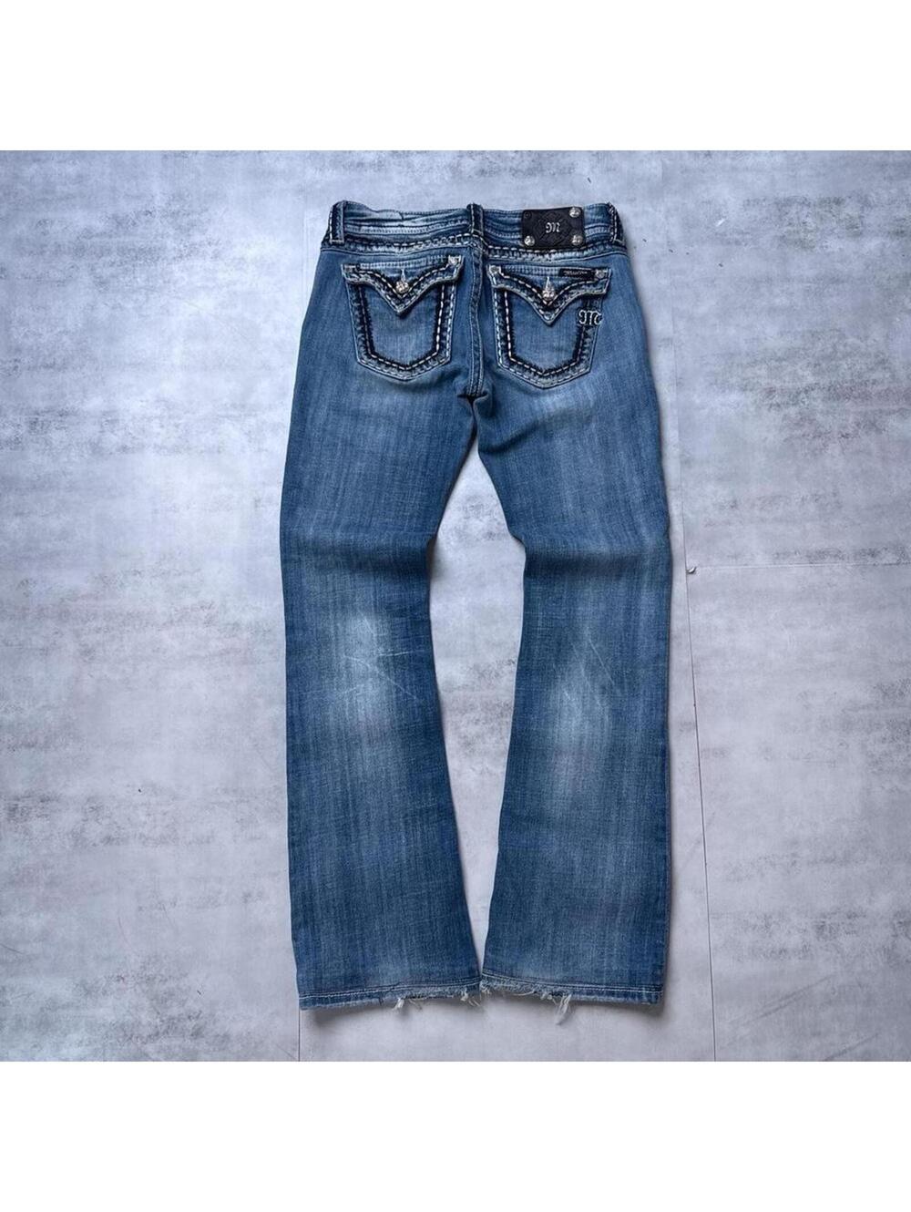 Y2K Miss Me Boot Cut 00s Denim Flared Jeans